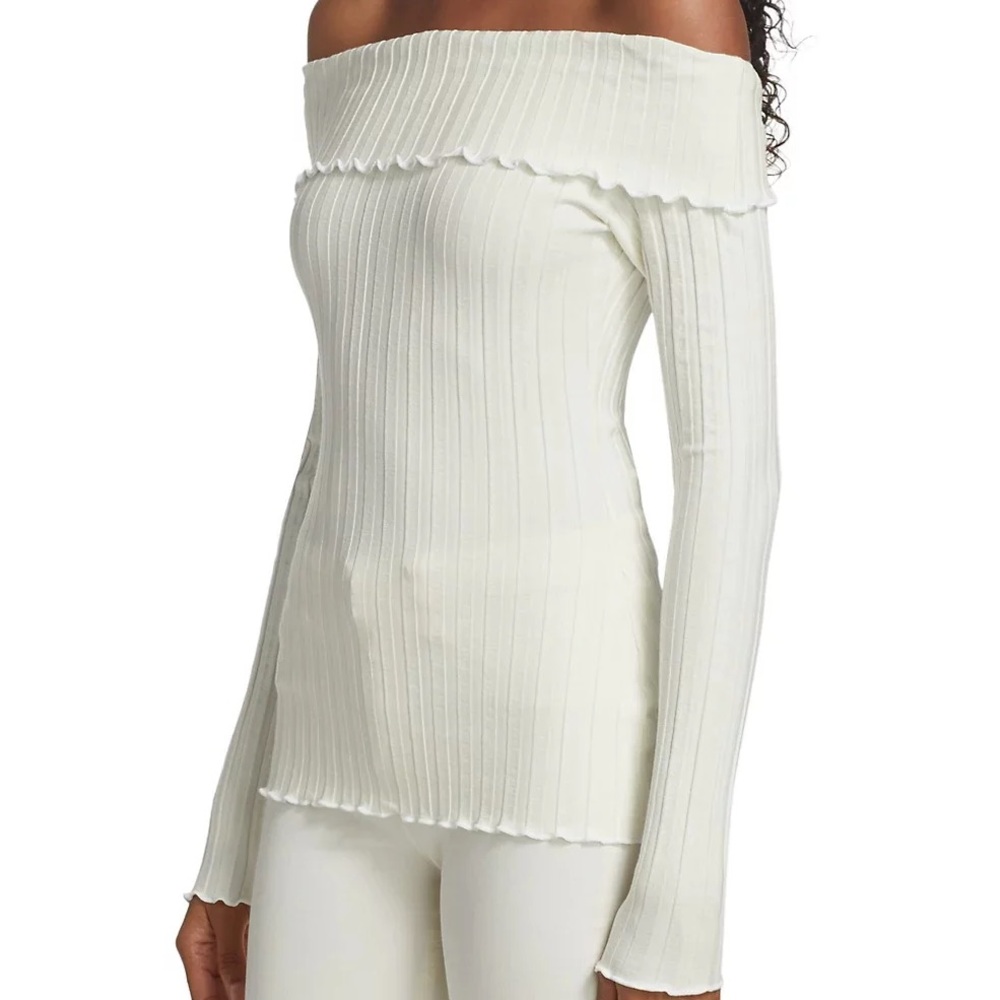 Simon Miller ribbed white set - Bauer top Saturn pants
